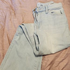 Flare light wash jeans